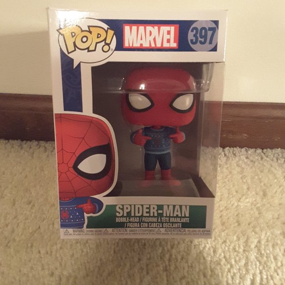 Holiday Funko Marvel lot of 3 Groot Spider-Man and Thanos - Picture 3 of 9